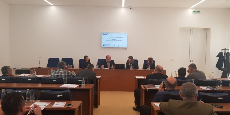Roundtable and workshop on 18 November 2019 in Petnjica Municipality, Montenegro