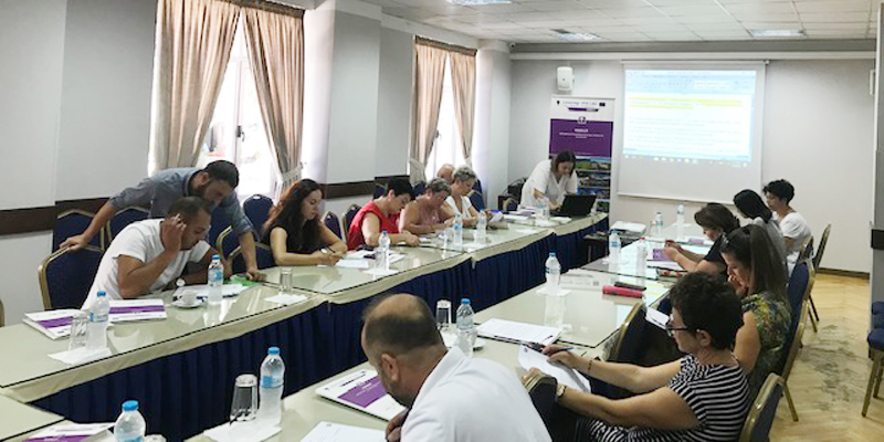 Round table held in Gjirokastra, AL with the local SME-s