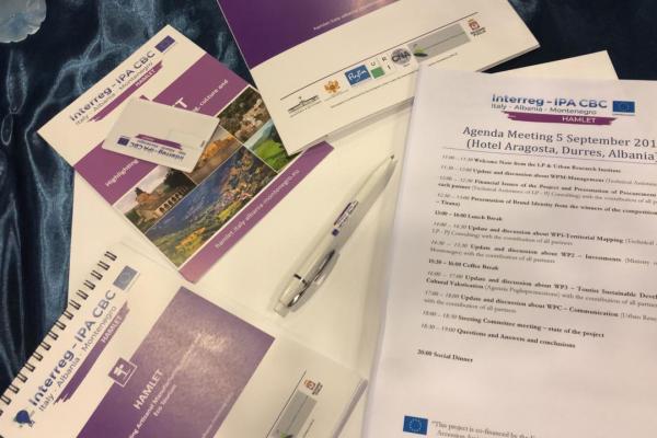 HAMLET, 4th Steering Committee meeting and Mid-Term review on 5-6 September in Durres,AL