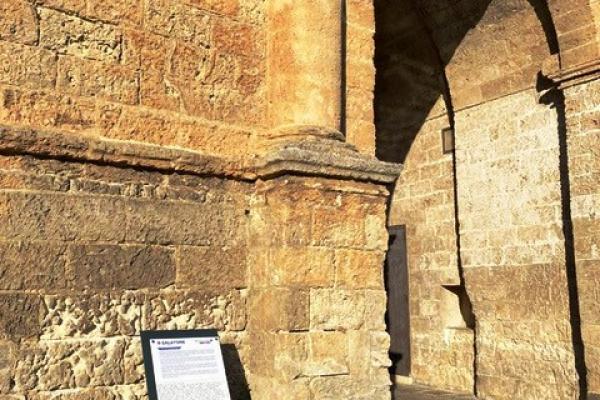 New information signs, Galatone, Puglia Region